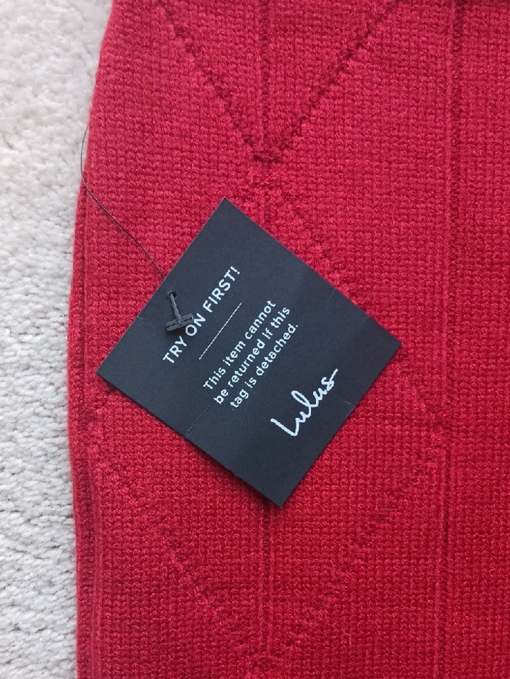 Lulus Knit Mini Skirt - Picture 2 of 5